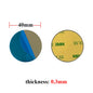 10 pieces 15/20/25/30/35/40/45/50/60/70mm circular square car phone magnetic metal plate universal patch bracket